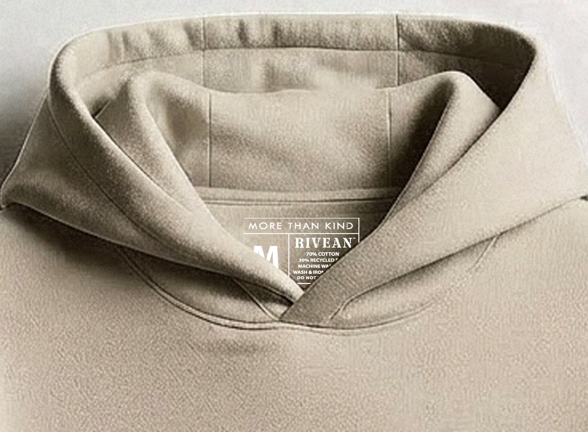 Unisex Natural Stone Hoodie "Keep Going"