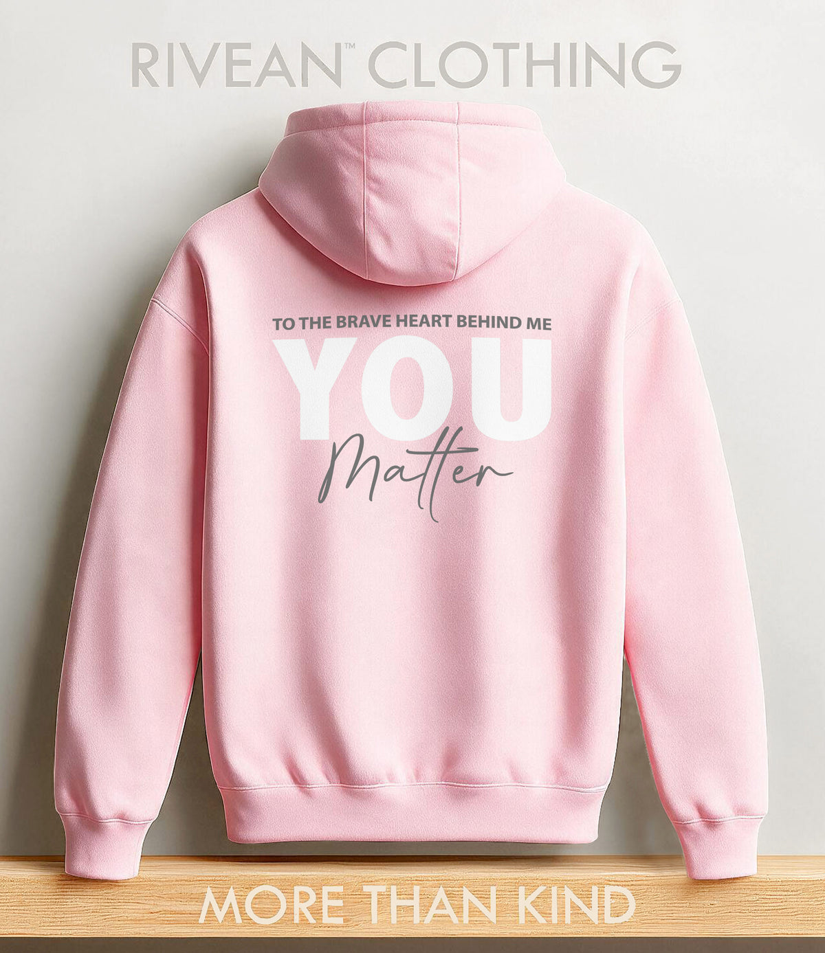 Pink Petal Hoodie "YOU Matter"