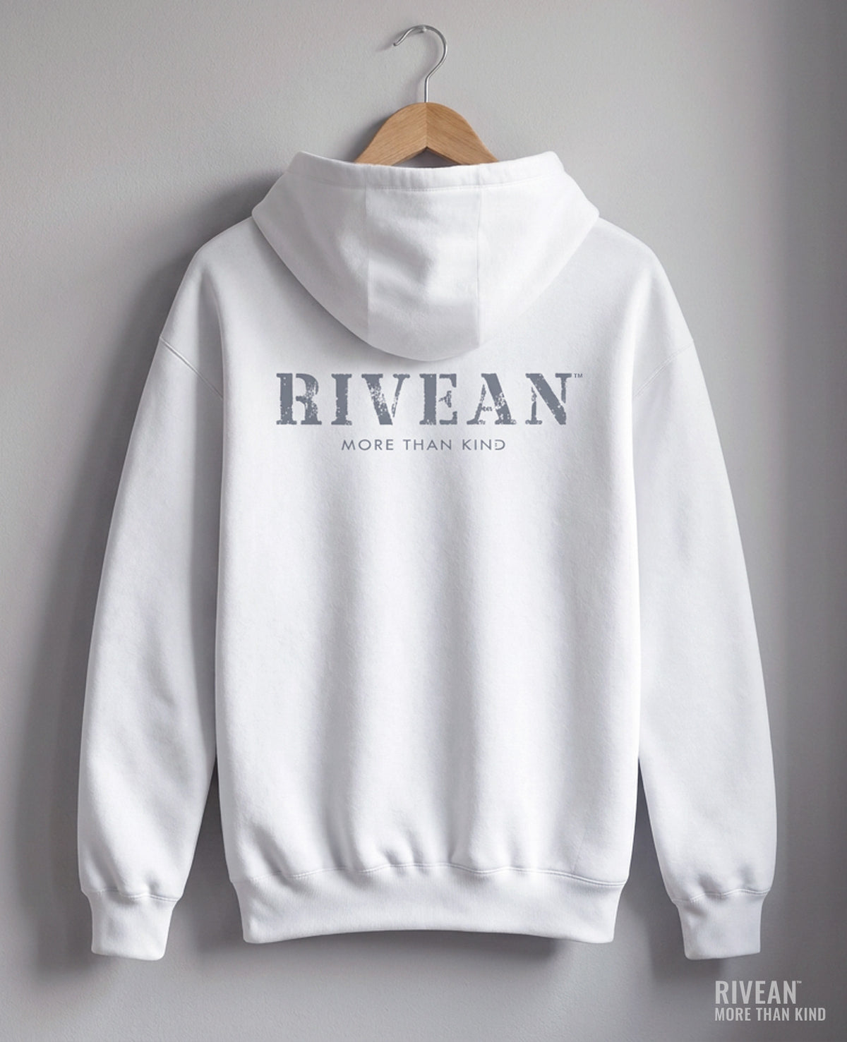 Unisex White Hoodie "Stay Kind"
