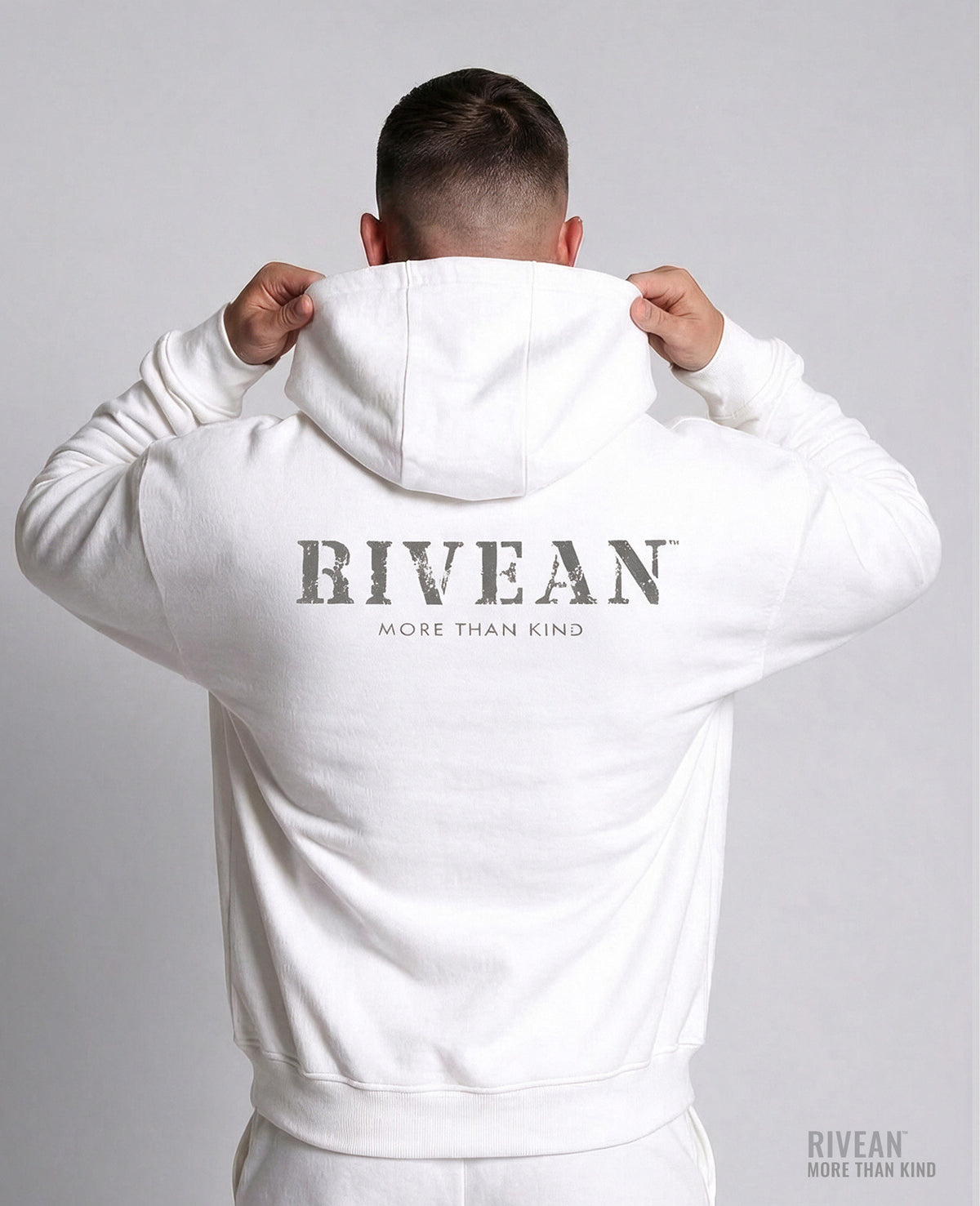 Unisex White Hoodie "Stay Kind"