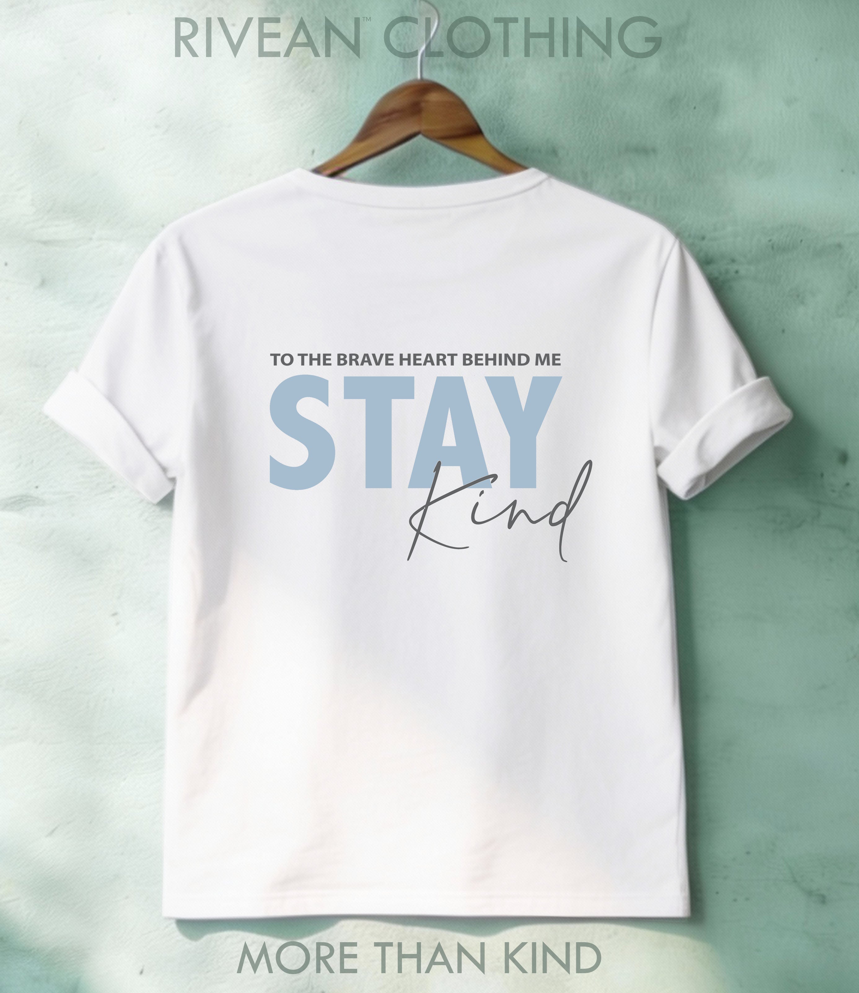 White T-Shirt "Stay Kind"