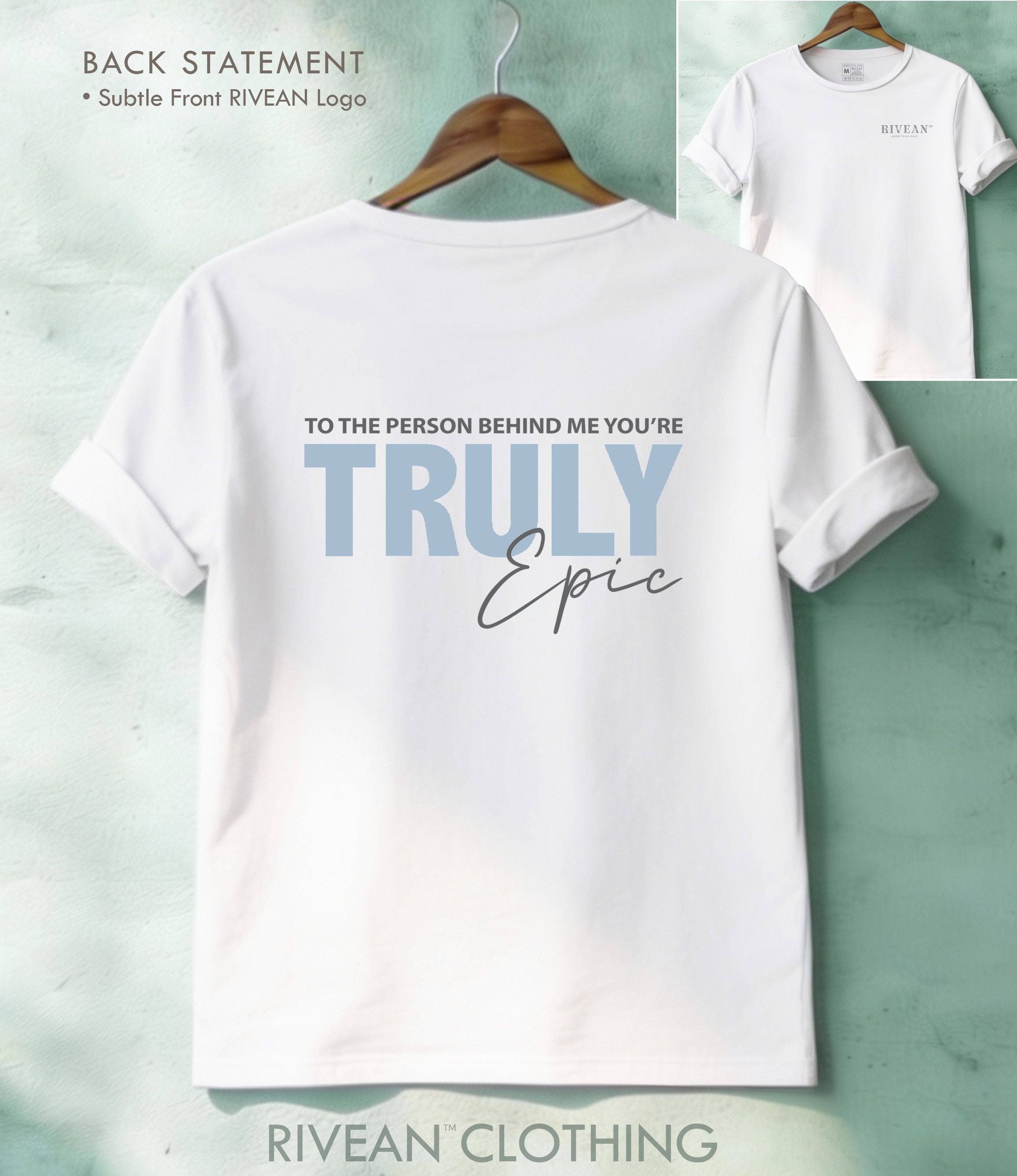 White T-Shirt "Truly Epic"