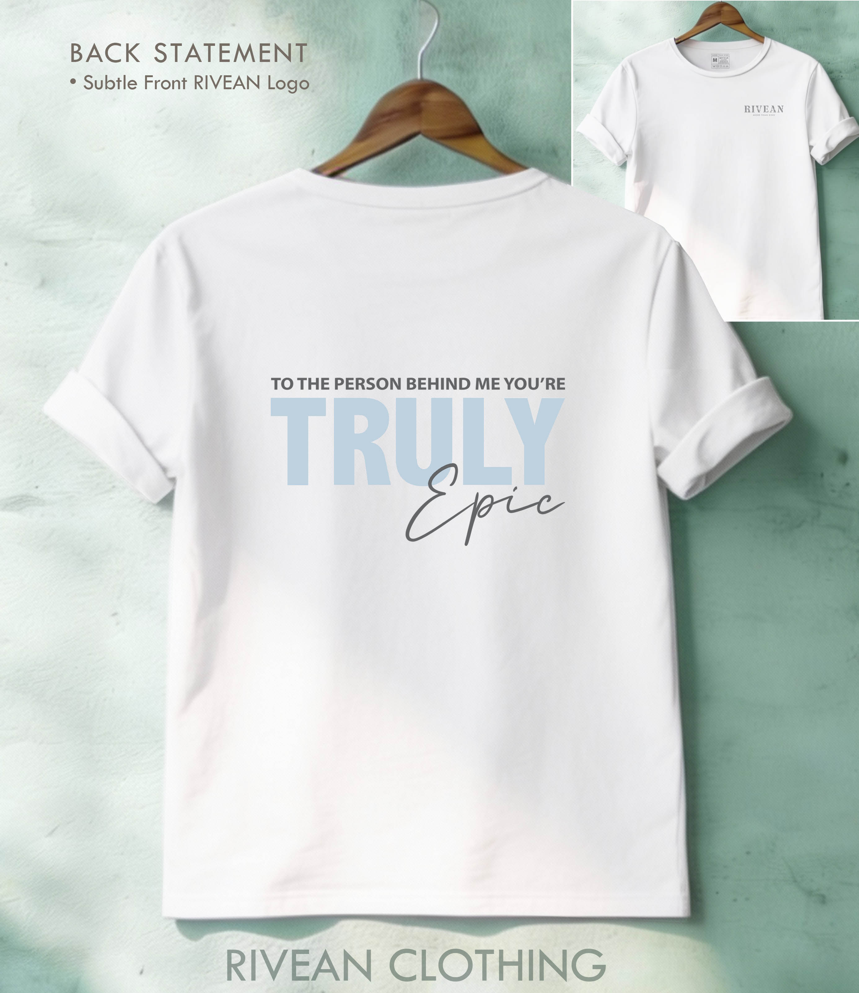 White T-Shirt "Truly Epic"
