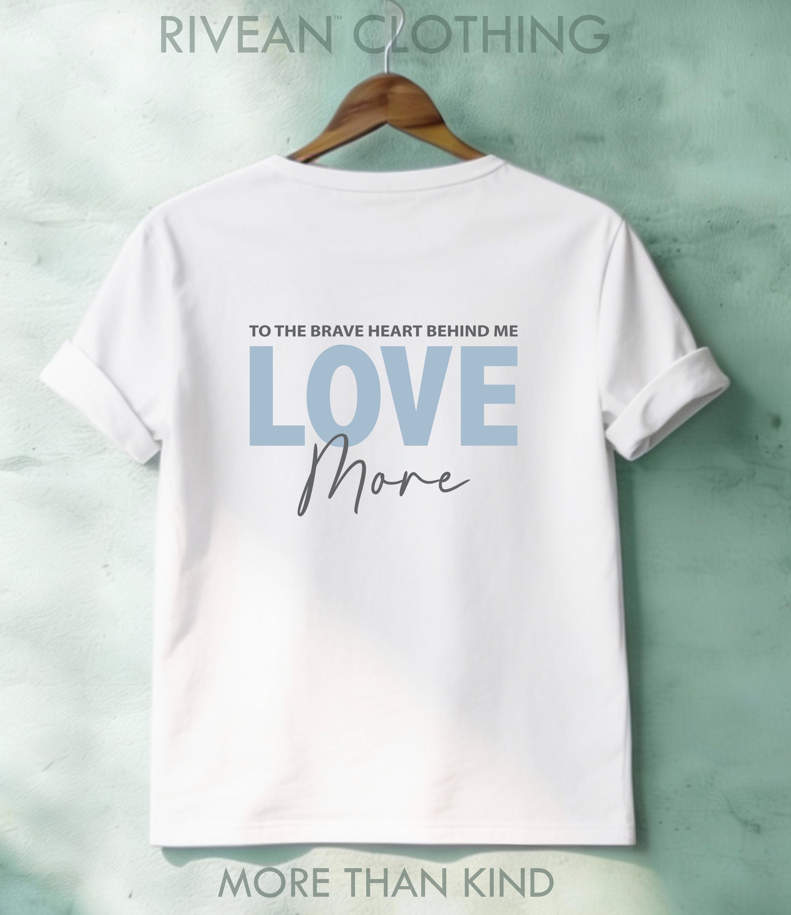White T-Shirt "Love More"