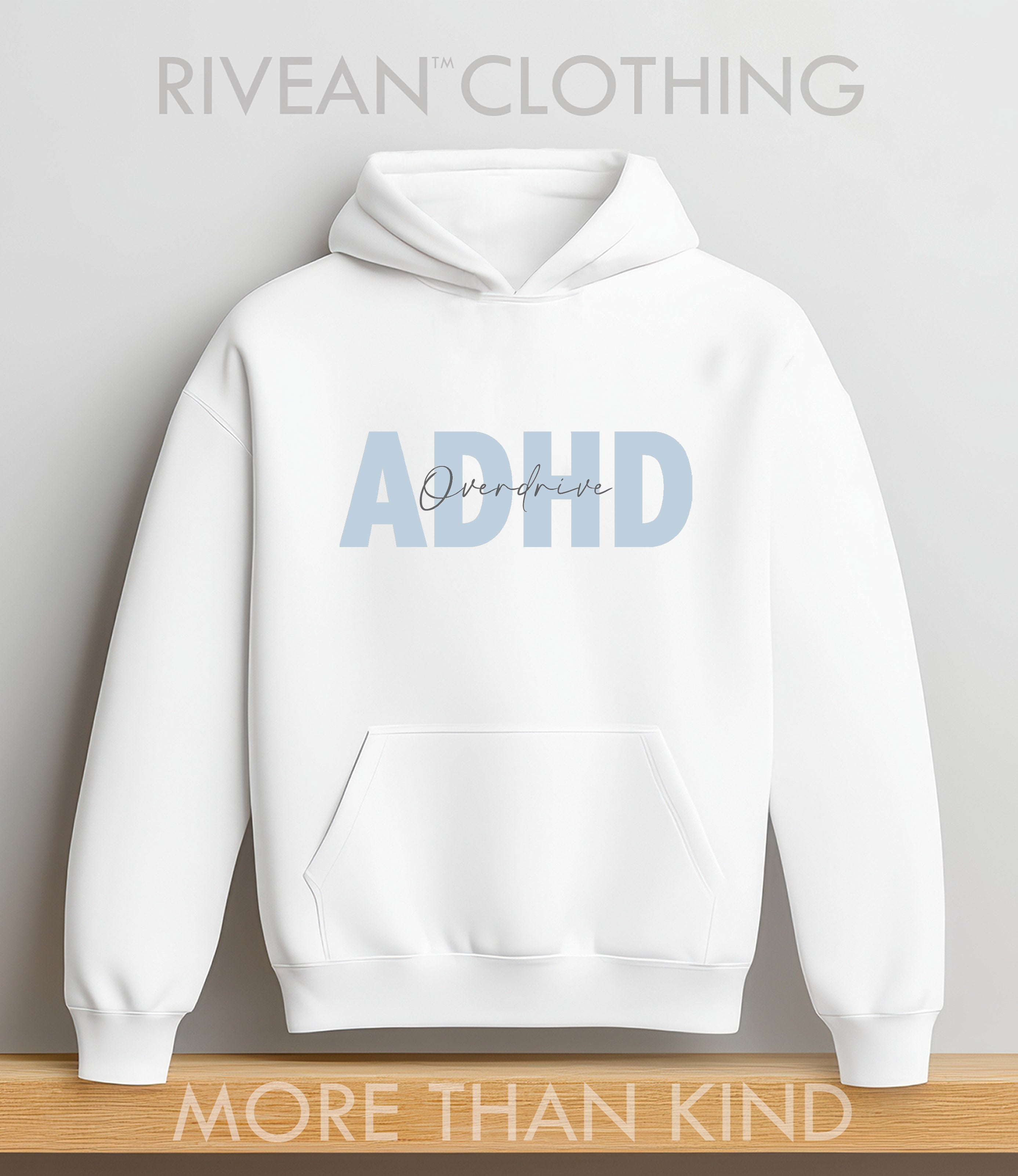 White Hoodie ADHD - Overdrive