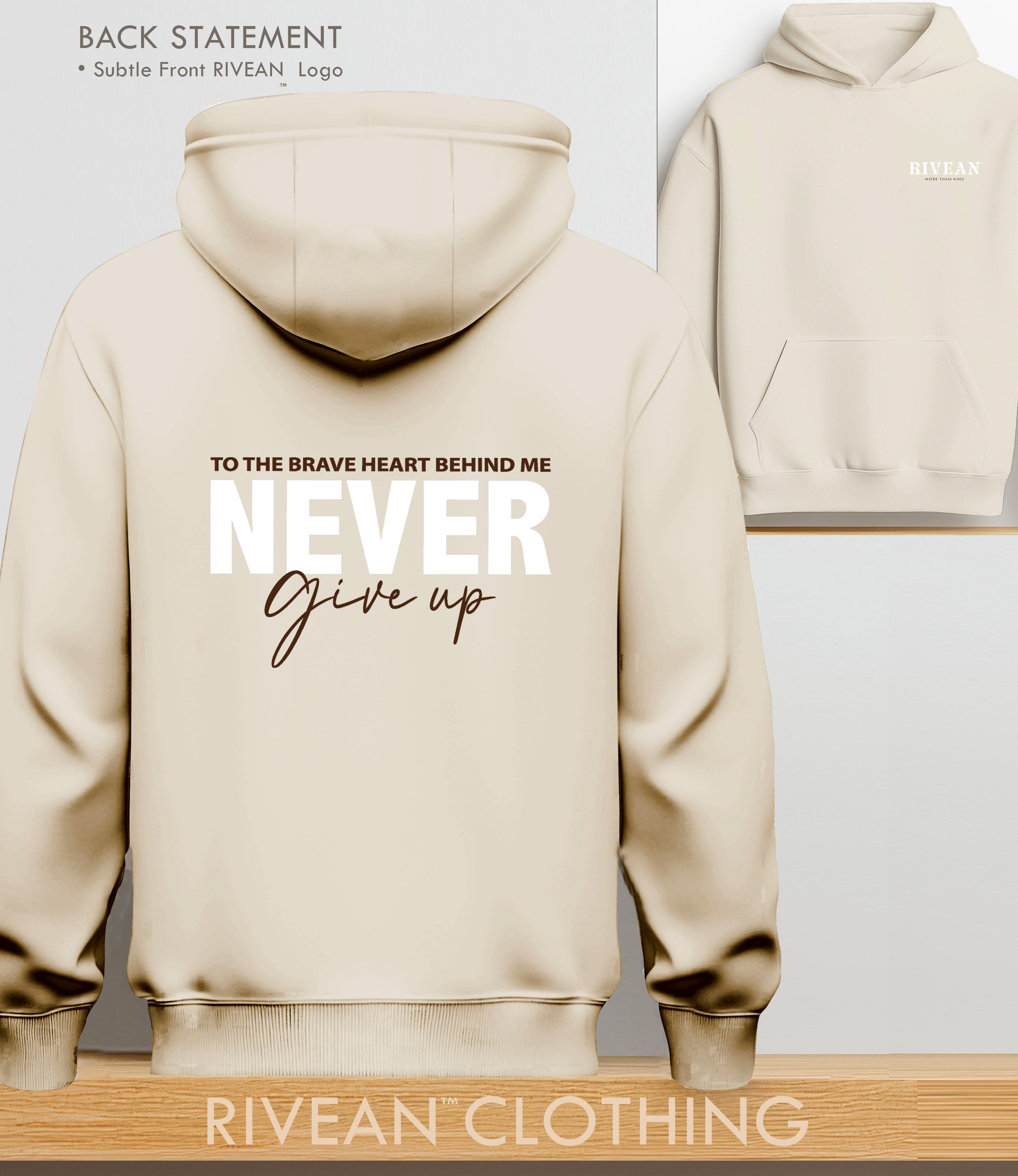 Natural Stone "NEVER Give Up"