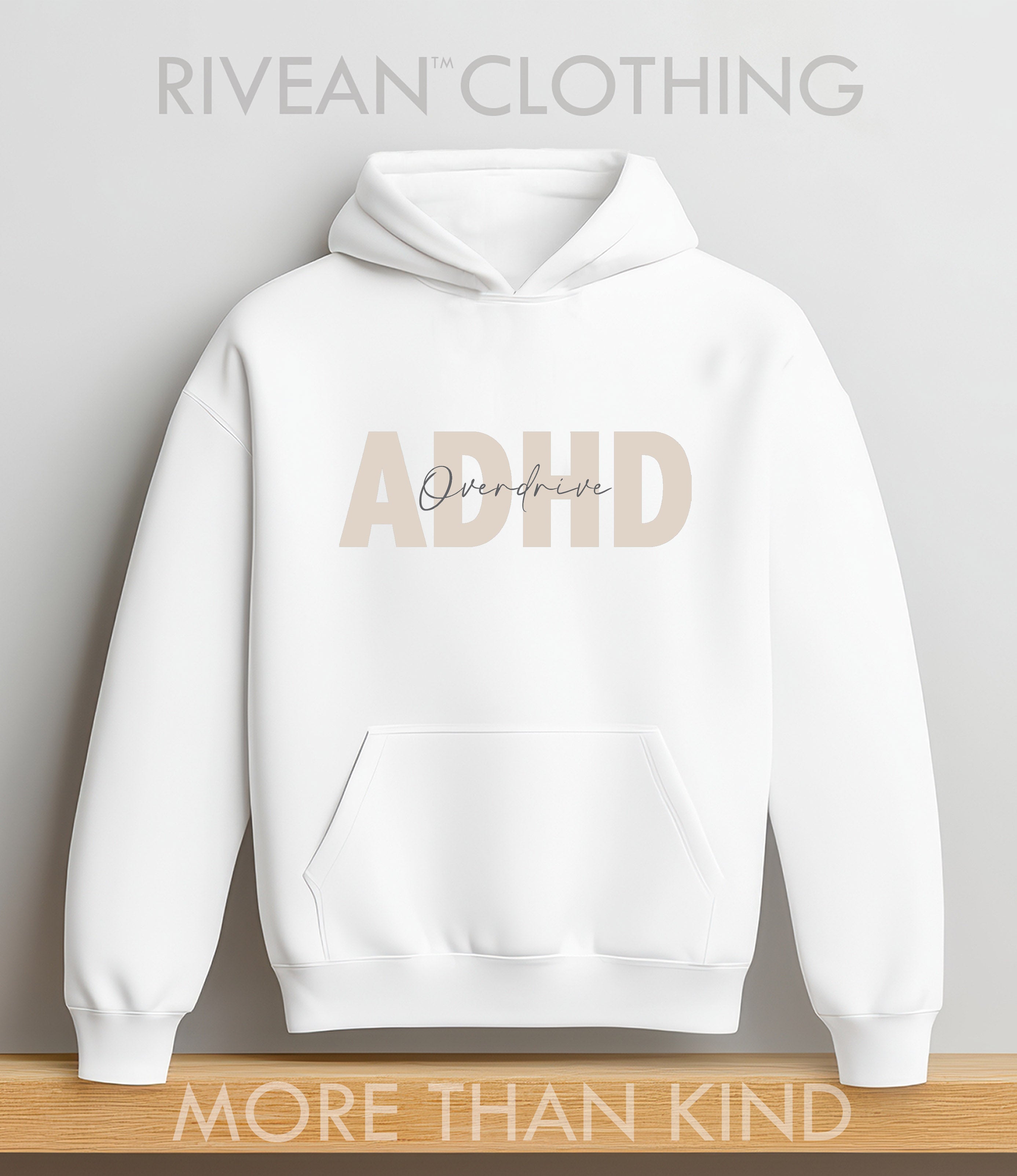 White Hoodie ADHD - Overdrive