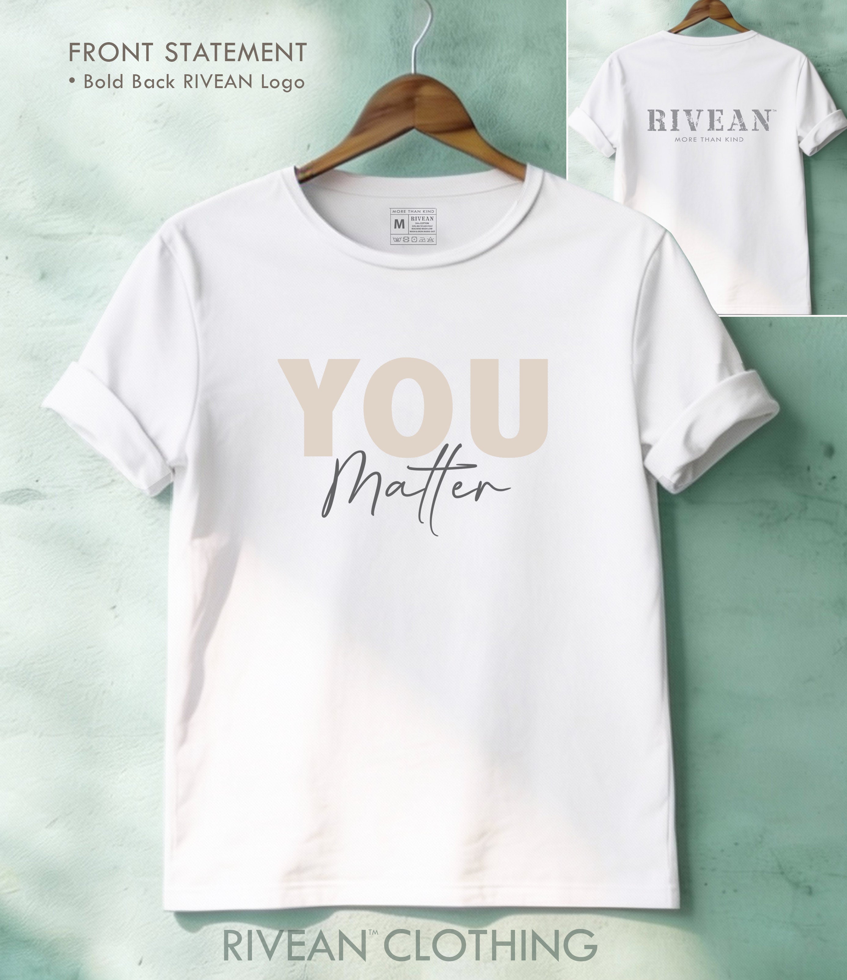White T-Shirt "YOU Matter"