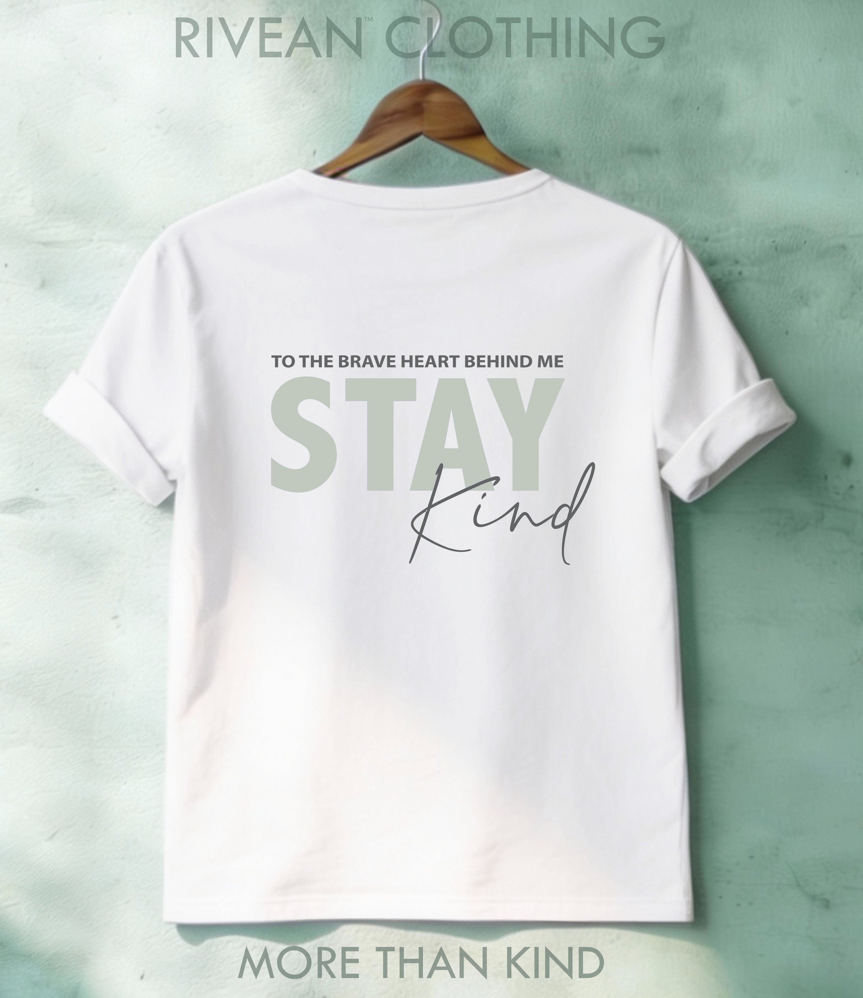 White T-Shirt "Stay Kind"
