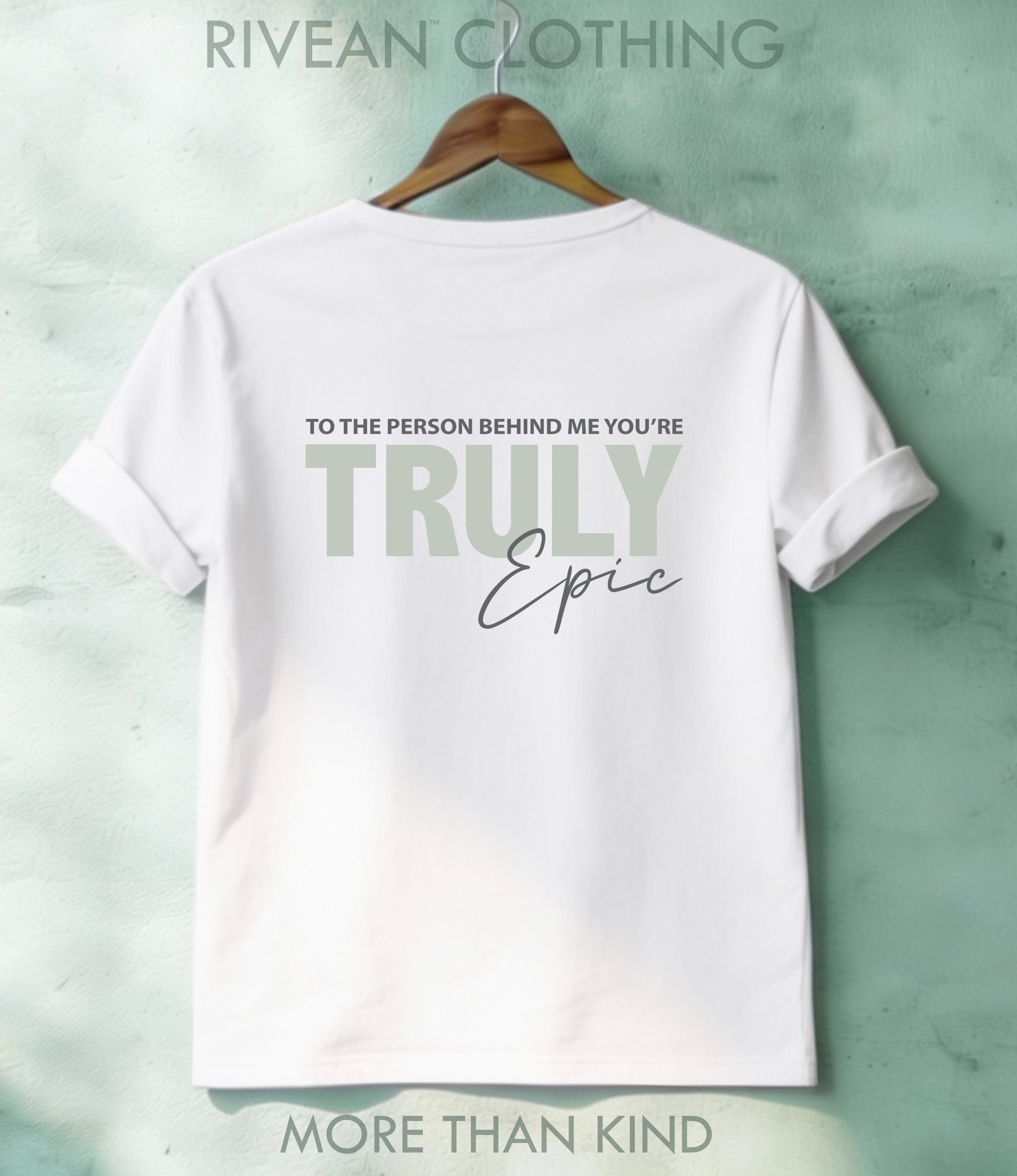 White T-Shirt "Truly Epic"