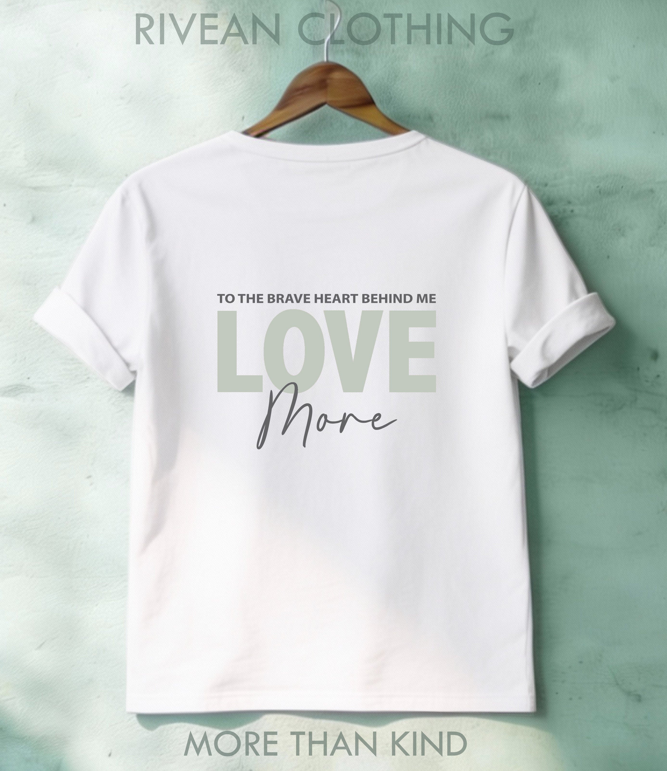 White T-Shirt "Love More"