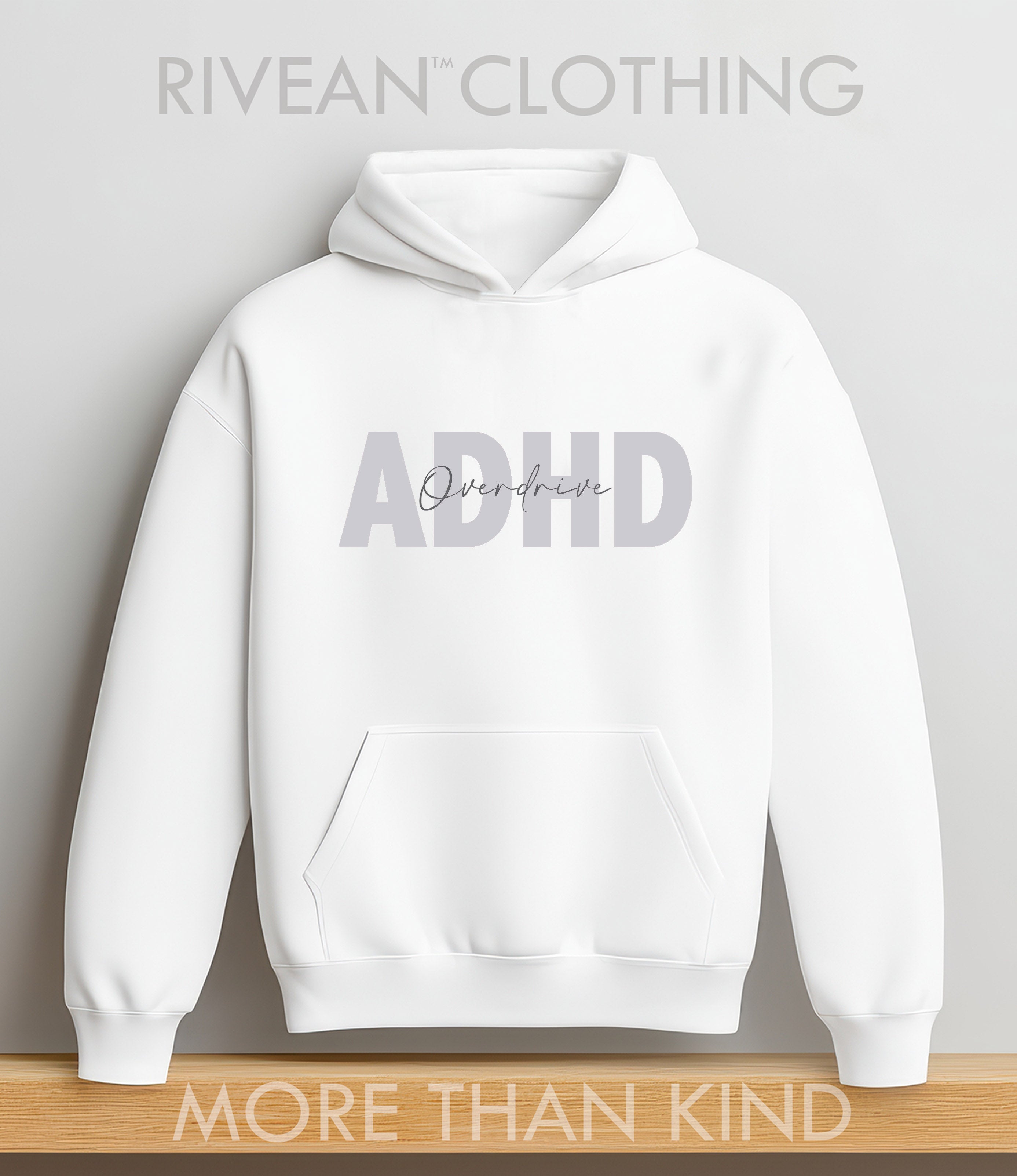 White Hoodie ADHD - Overdrive