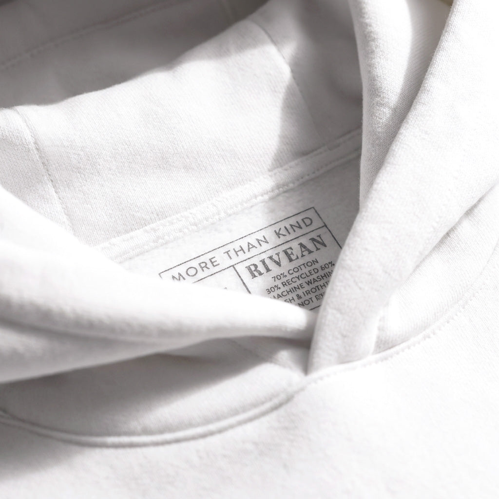 Unisex White Hoodie "Stay Kind"
