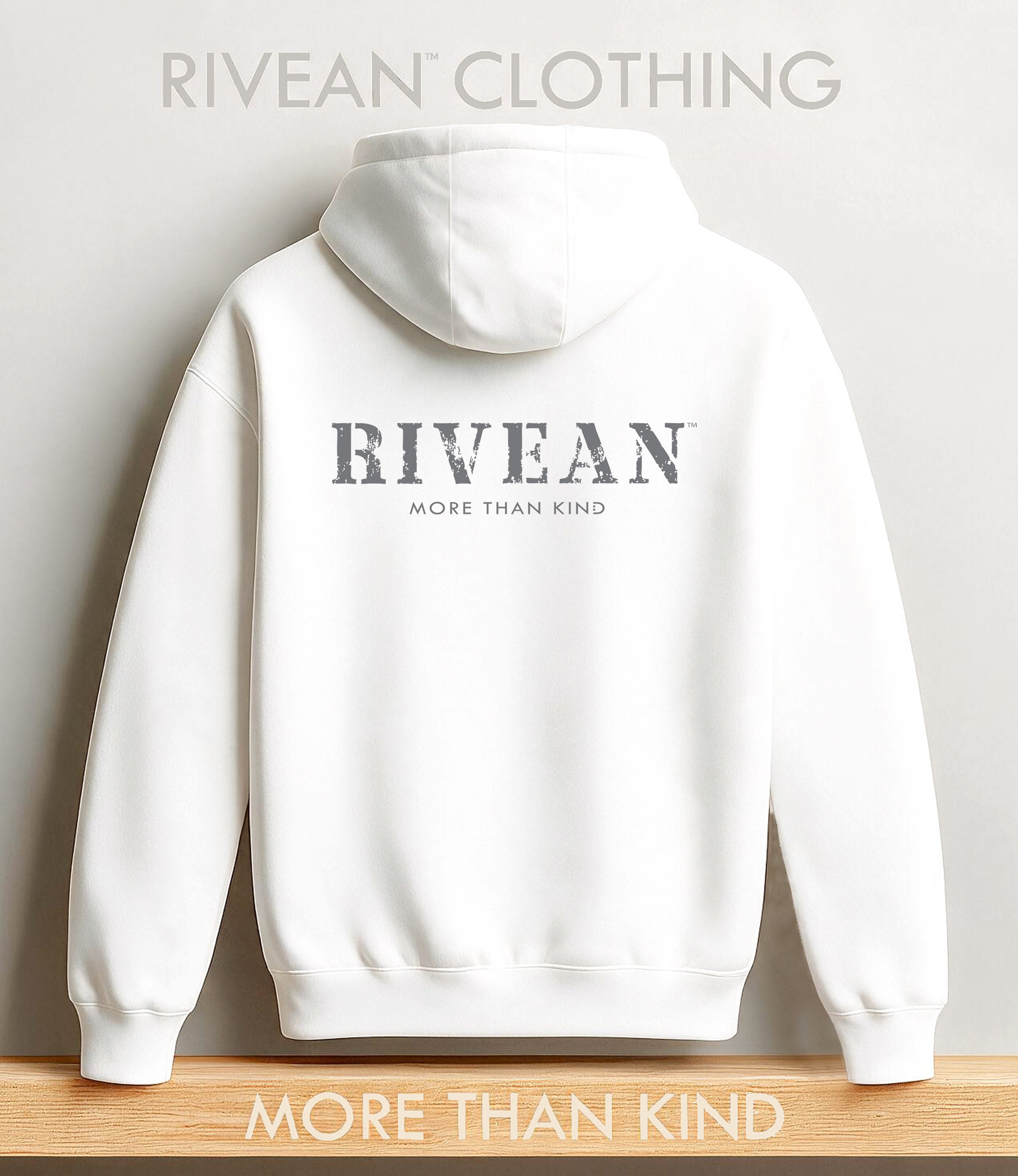 White Hoodie "Stay Kind"
