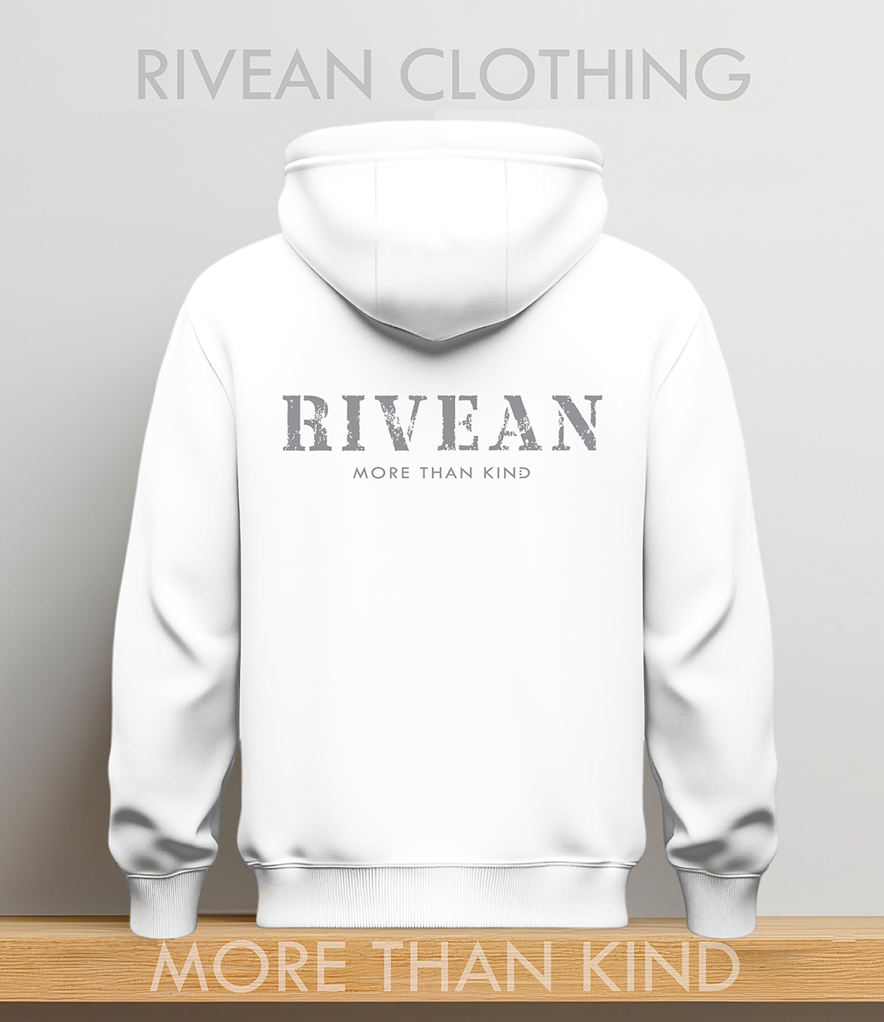 White Hoodie "Stay Kind"