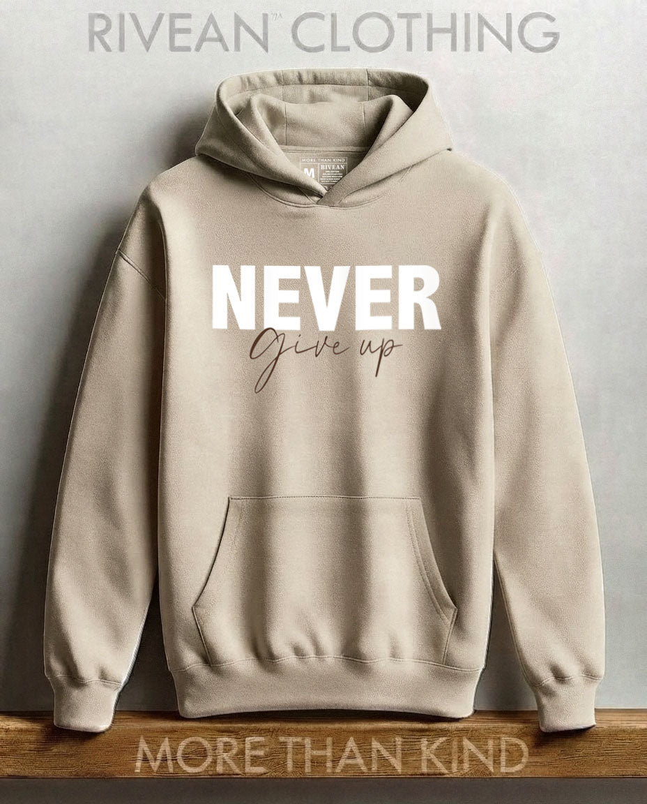 Unisex Natural Stone "NEVER Give Up"