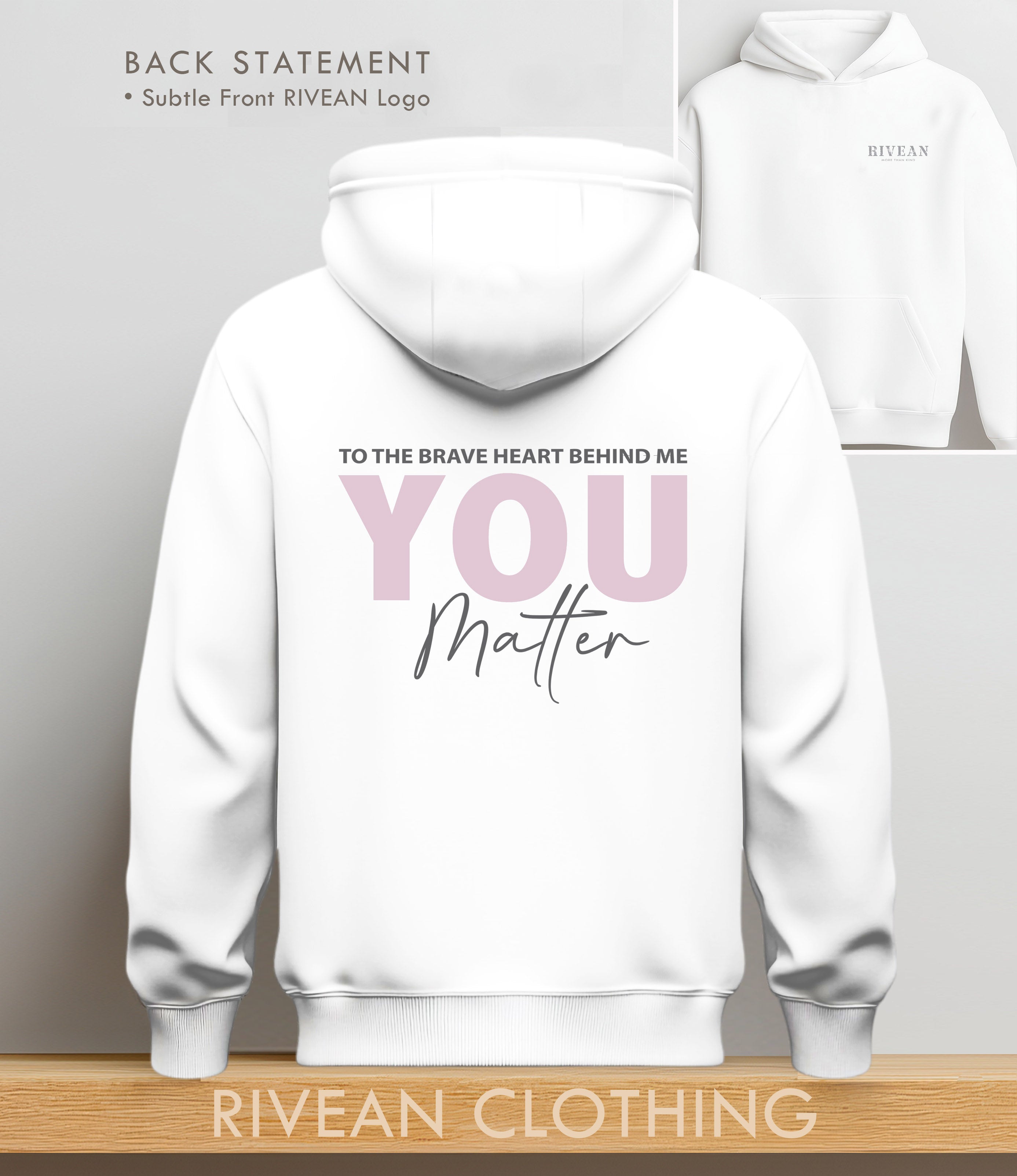 White Hoodie "YOU Matter"