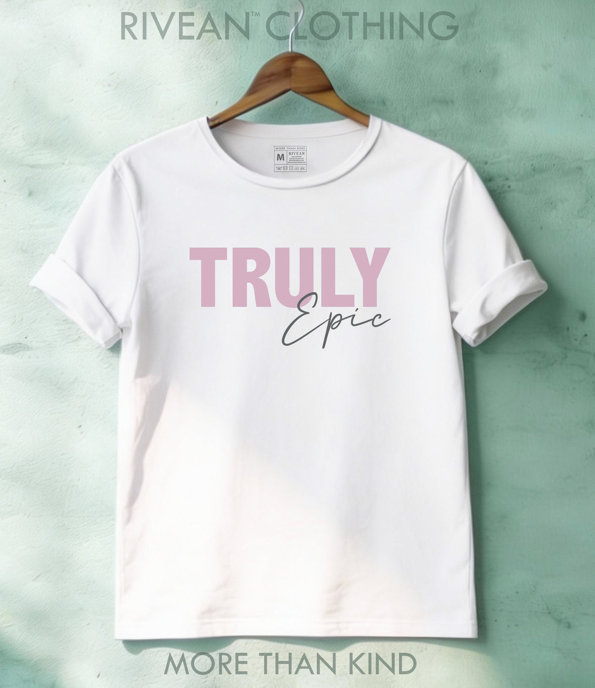 White T-Shirt "Truly Epic"