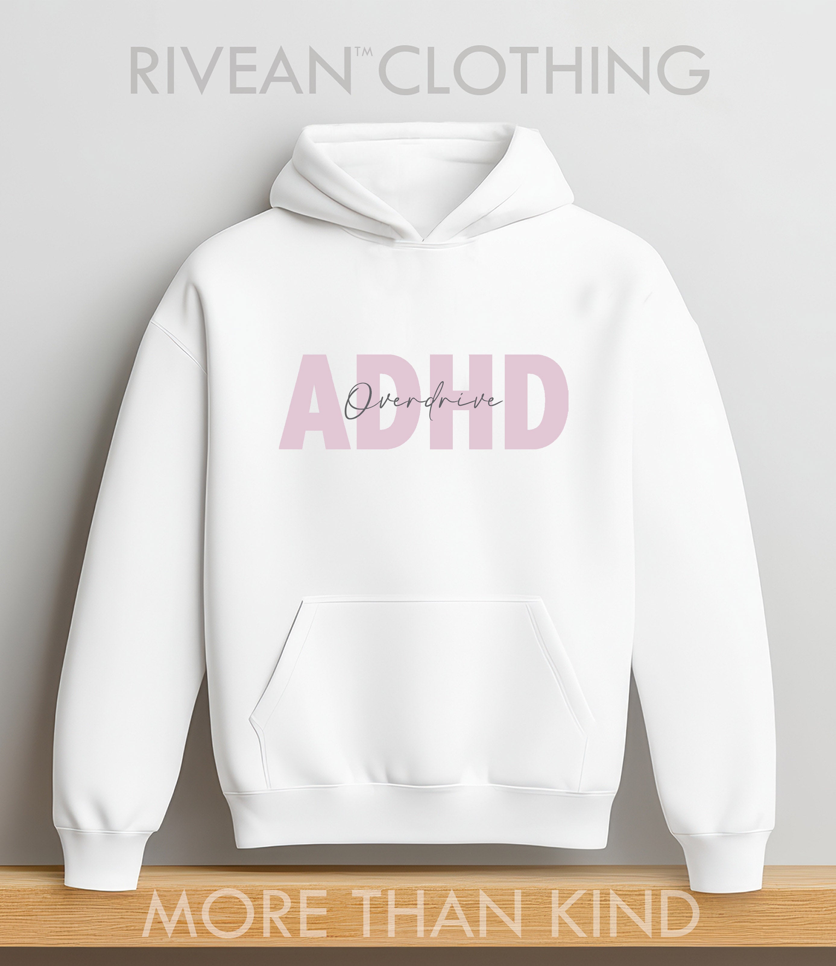 White Hoodie ADHD - Overdrive