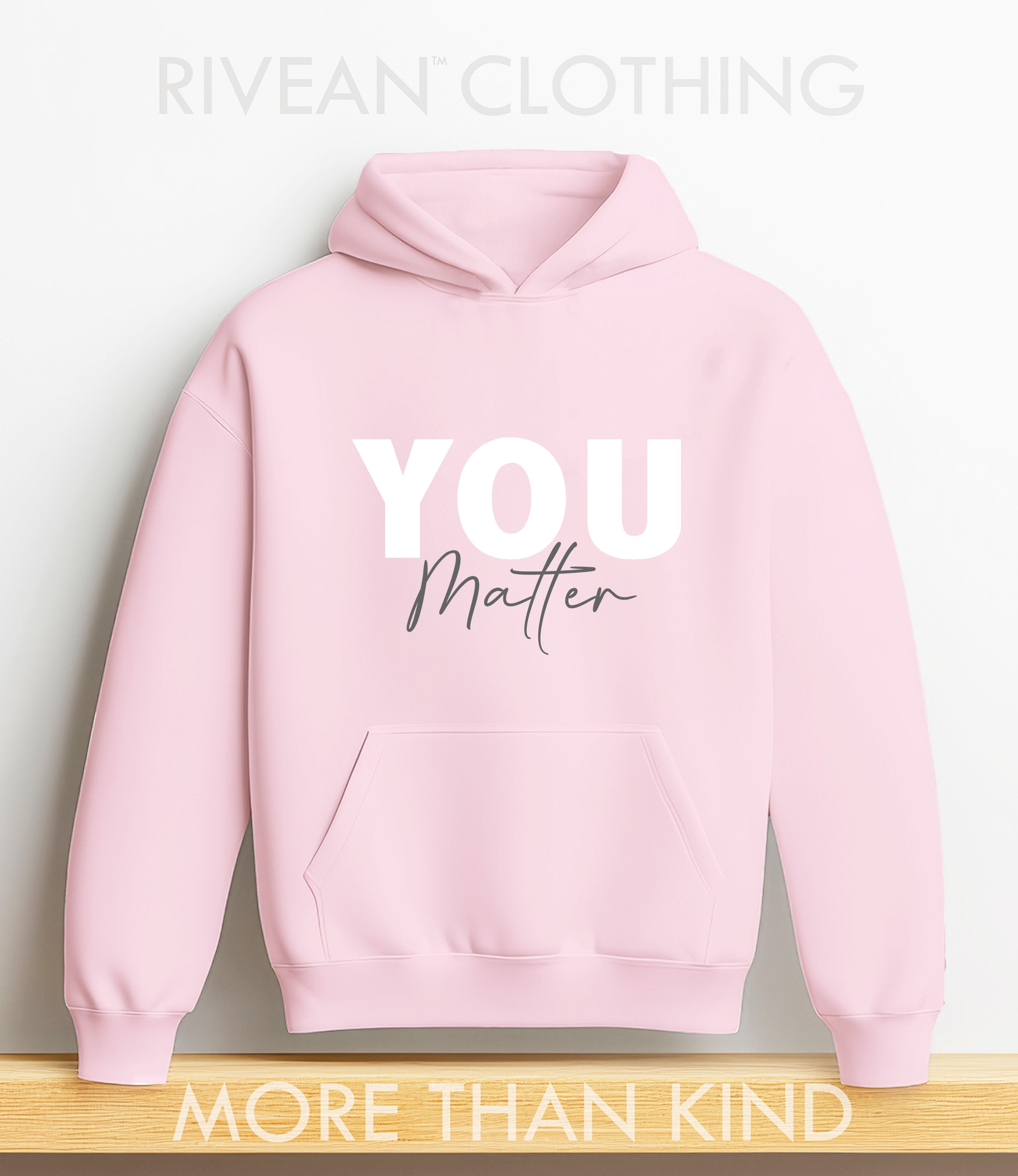 Pink Petal Hoodie "YOU Matter"