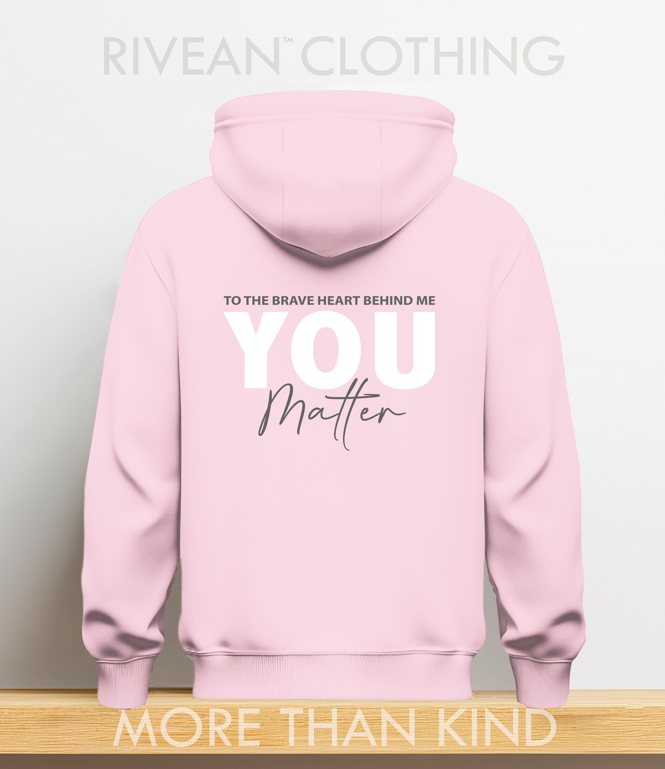 Pink Petal Hoodie "YOU Matter"