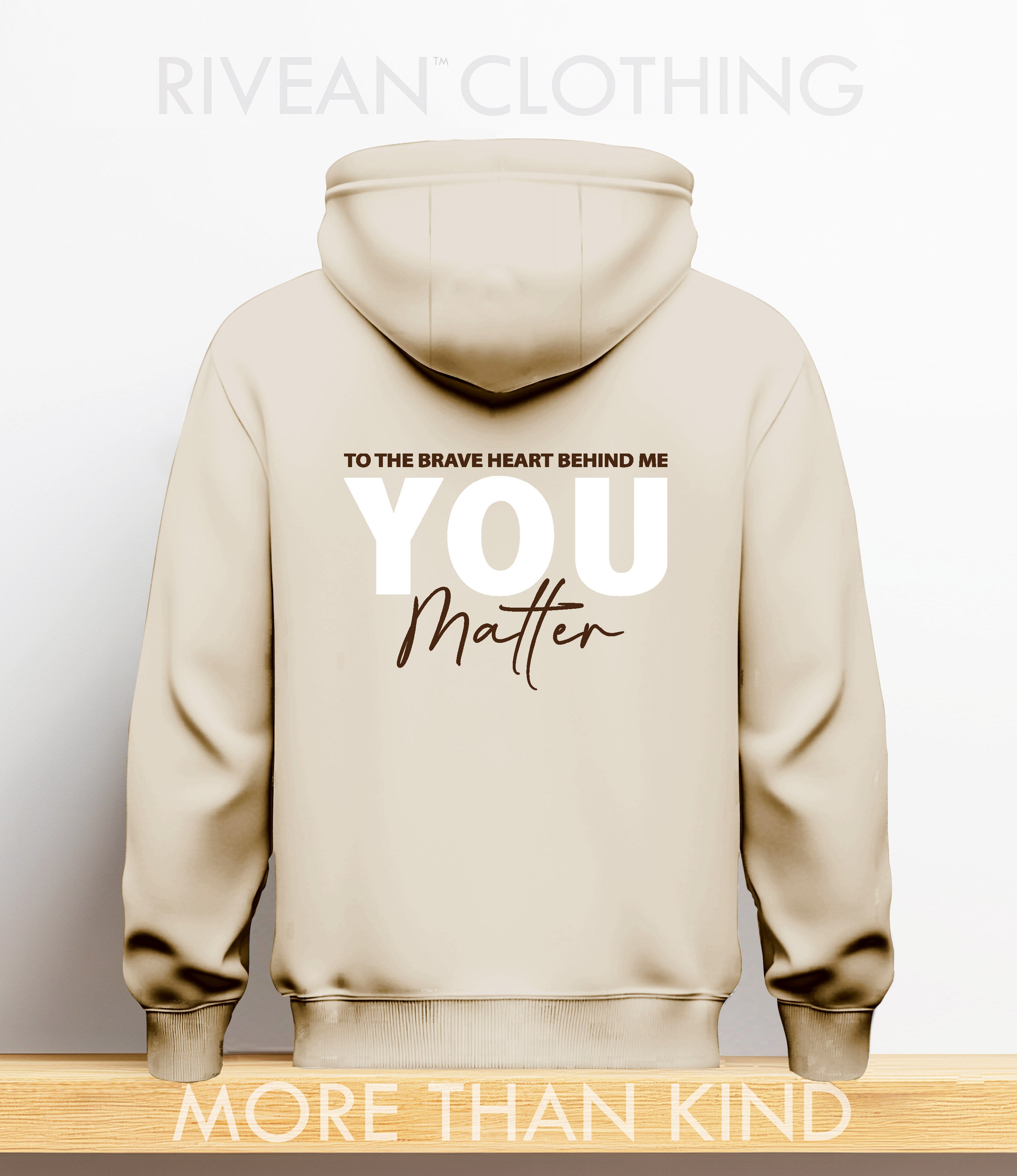 Natural Stone Hoodie "YOU Matter"