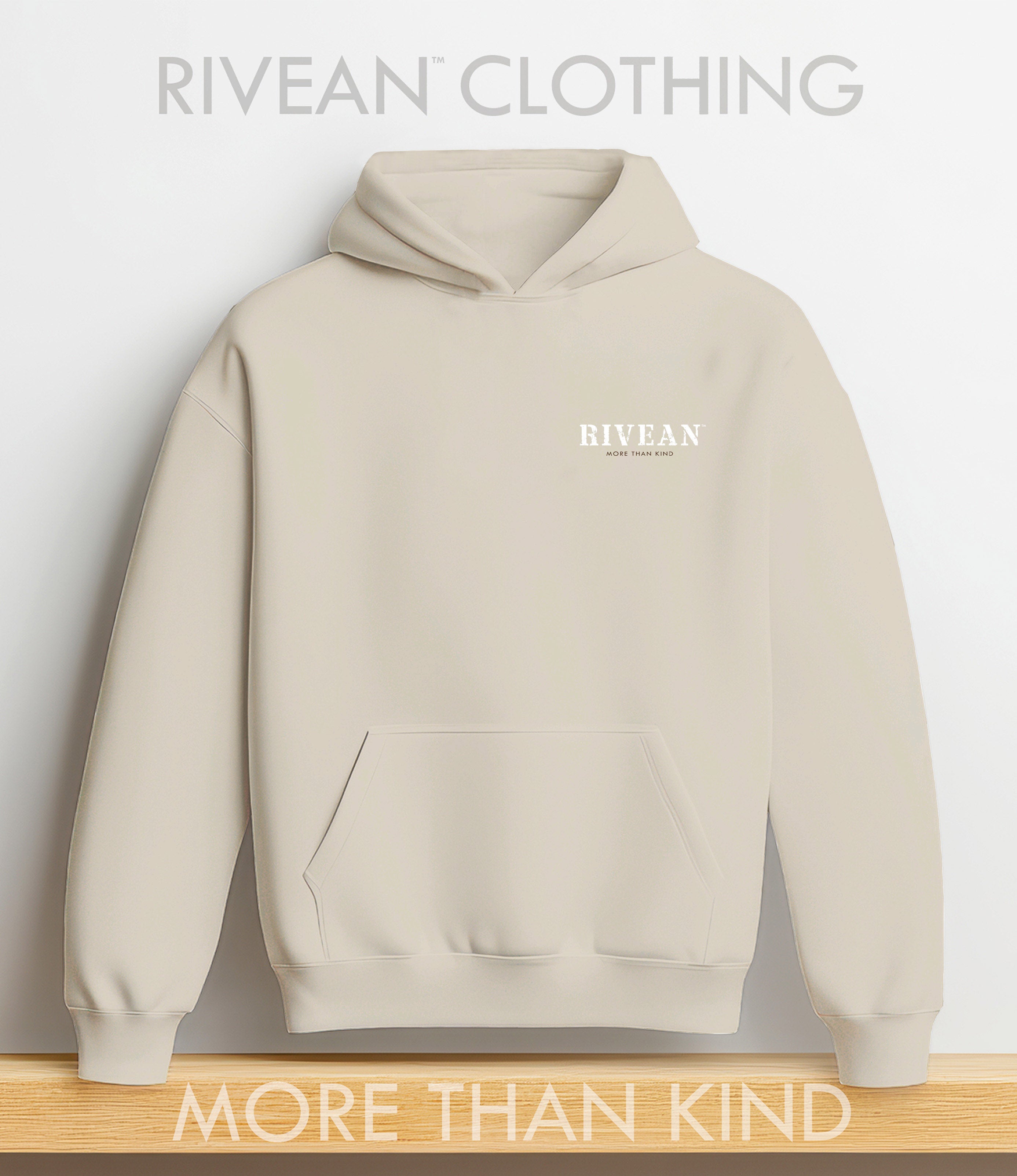 Natural Stone Hoodie Just SMILE